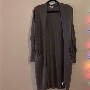 Old navy long cardigan S